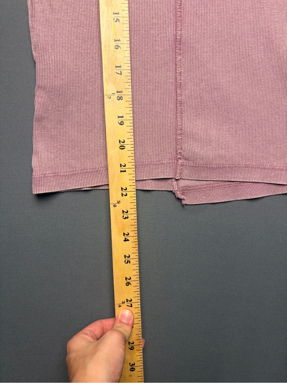 Zara Women's Size M Pink Cotton Knit Ribbed Scoop Neck Stretch Tank Top - Picture 4 of 5
